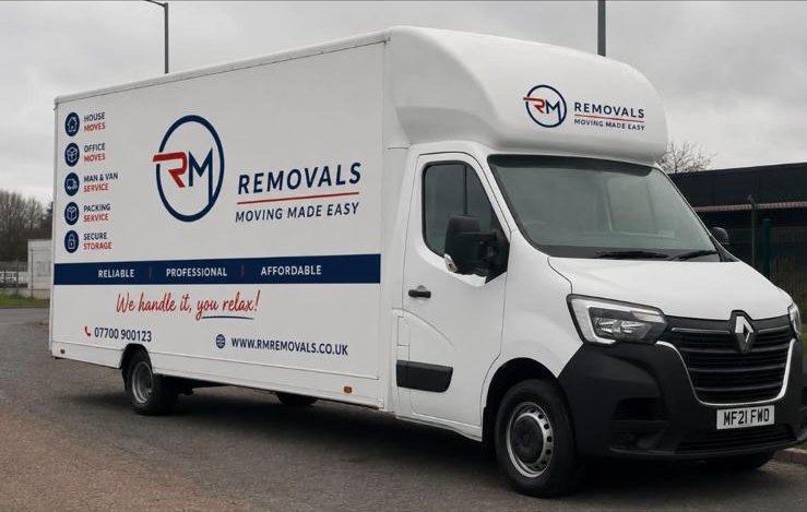RM Removals Luton removal van